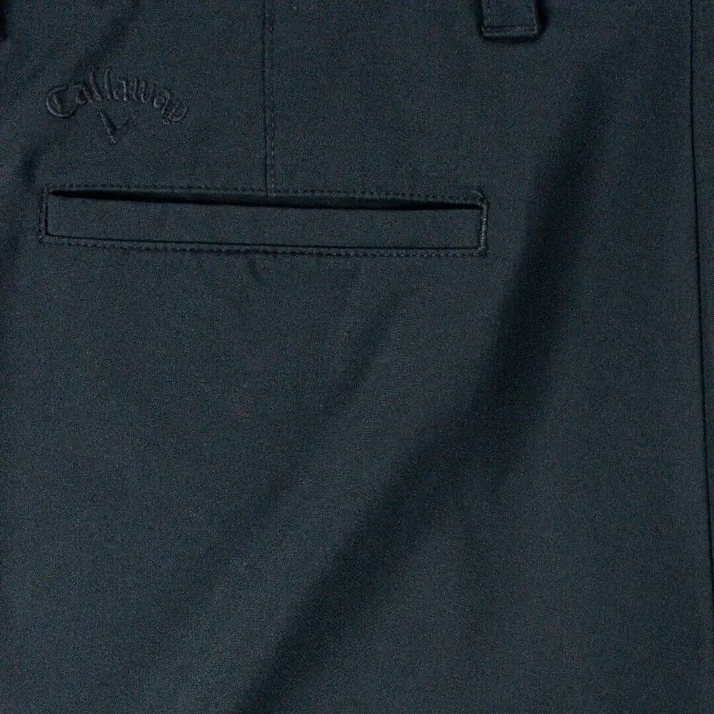 Callaway Golf Shorts Lot of 2 Mens 38x10 Flat Front Gray Black Stretch